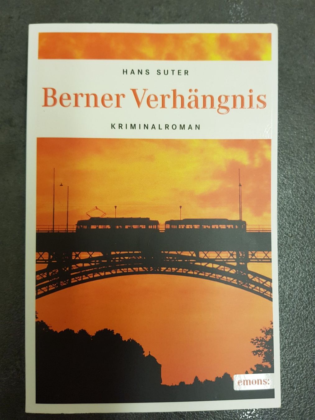 Bücher: Berner Verhängnis / Hans Suter/  Krimi – Gebraucht aus Dietikon von marconi07