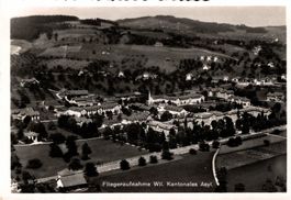 Fliegeraufnahme Wil. Kantonales Asyl