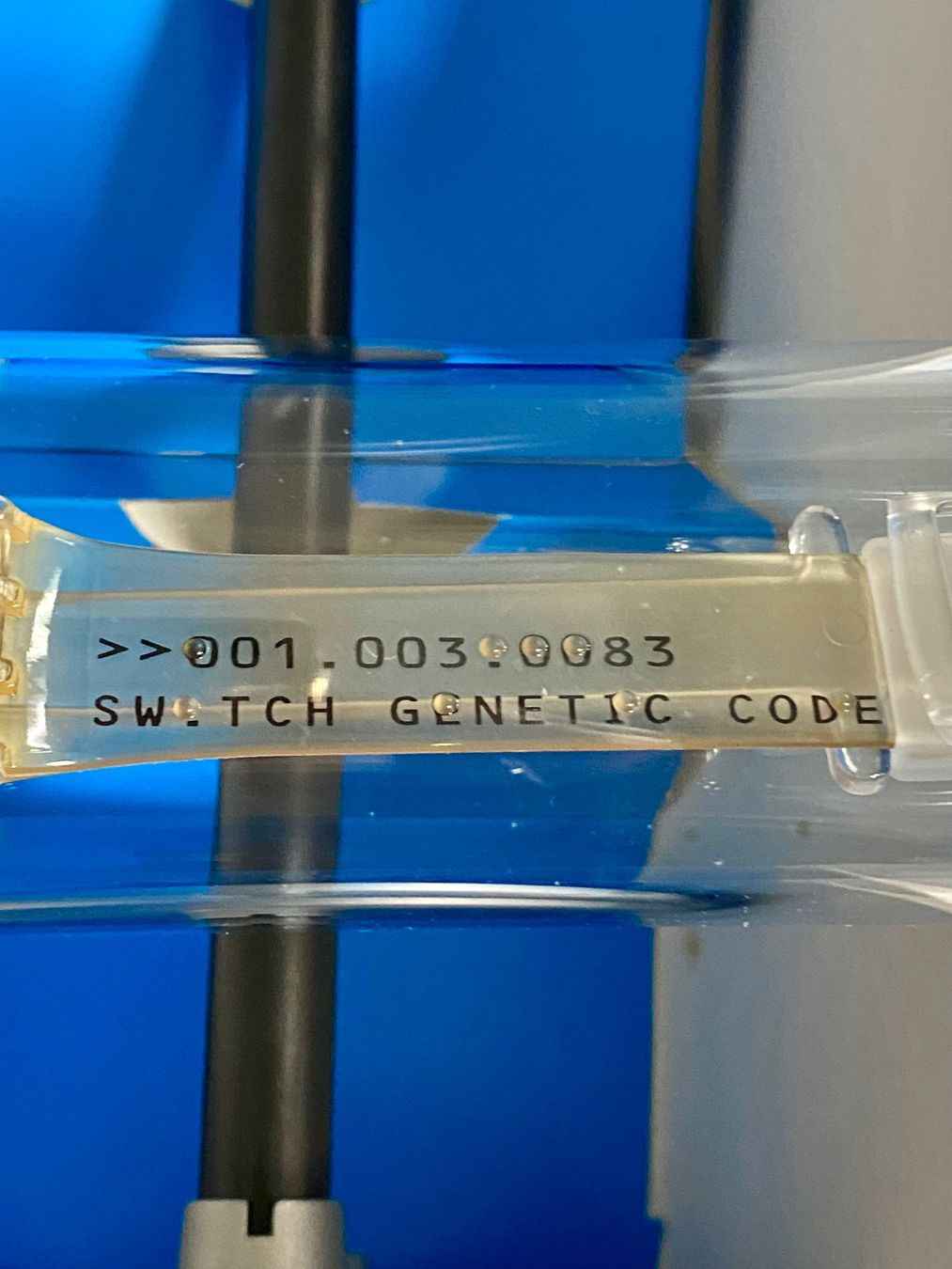 Swatch Orologi: Swatch Genetic Code 001.003.0083 The Club – Nuovo e nell'imballaggio originale da Sion venduto da ROBY_ROBY_ROBY 9