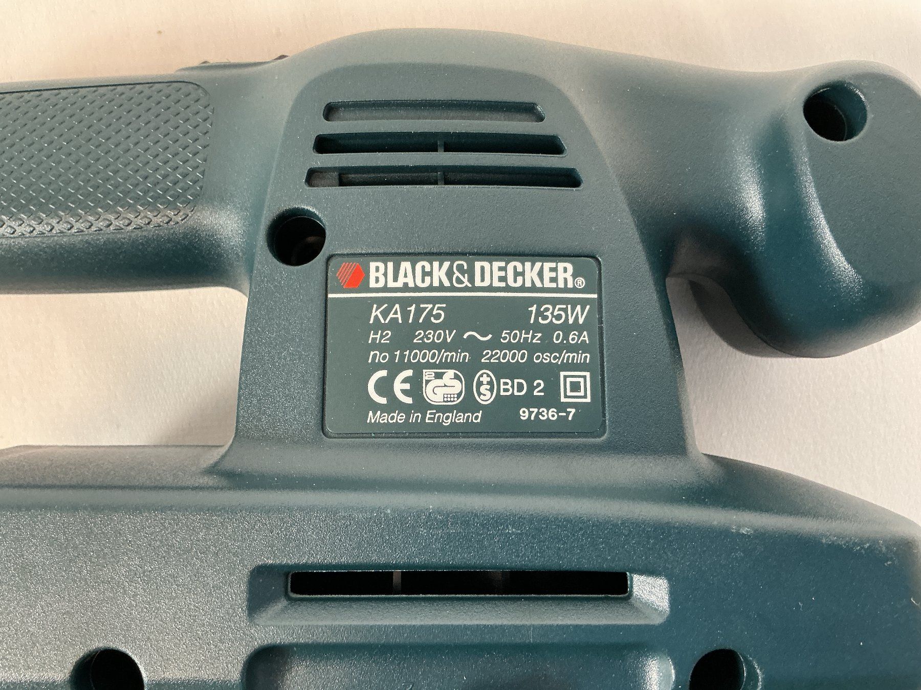 Smerigliatrici & Lucidatrici: BLACK & DECKER Schleif - Maschine Vibrationsschleifer – Nuovo (secondo la descrizione) da Richterswil venduto da Restwert_Richterswil 4
