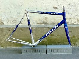 TREK 2300 Aluminium Rennvelo Rahmen 58 Carbon Gabel 2604