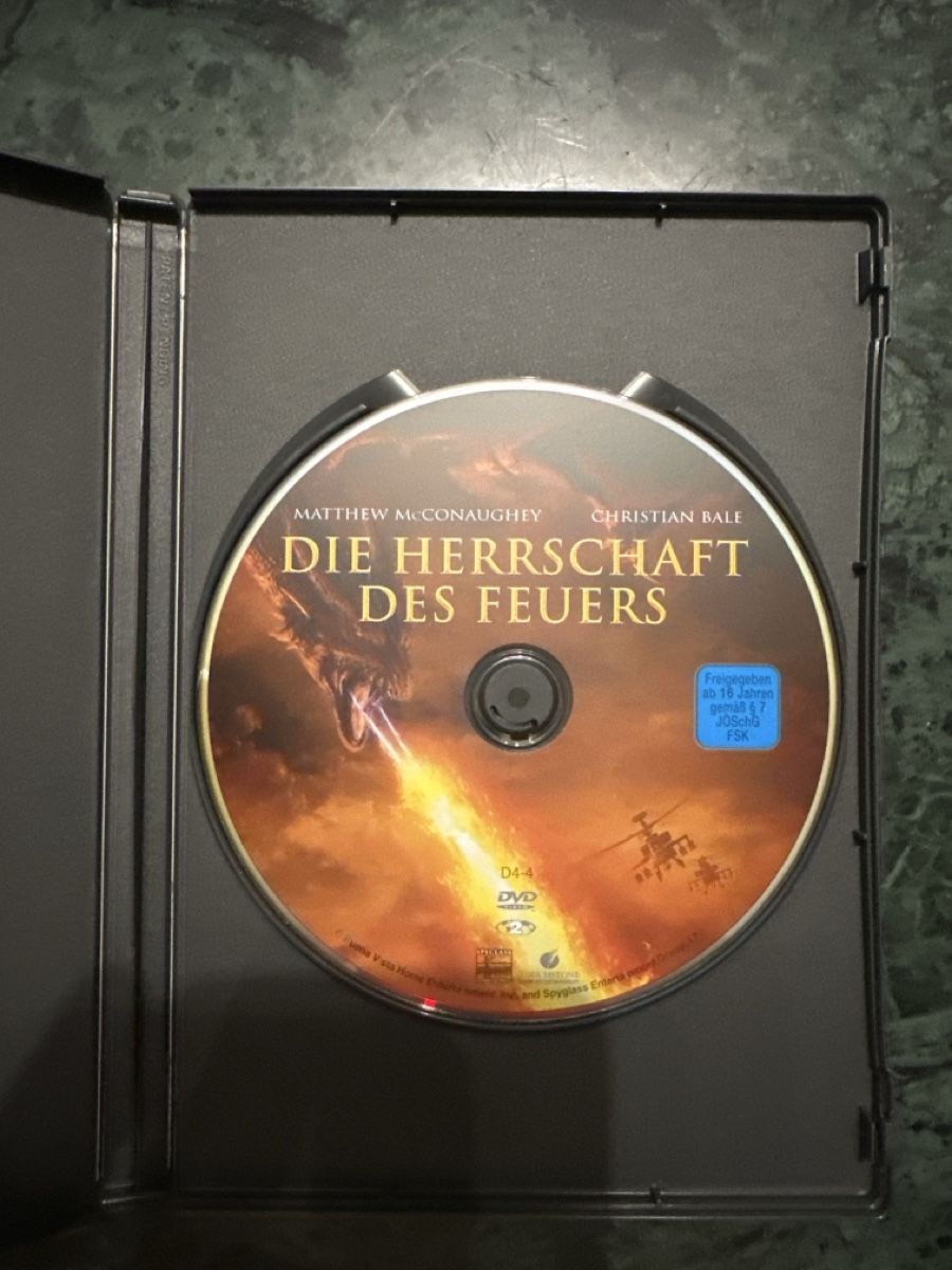 Tutti i DVDs: DVD Die Herrschaft des Feuers – Usato da Ibach venduto da Viper39 2