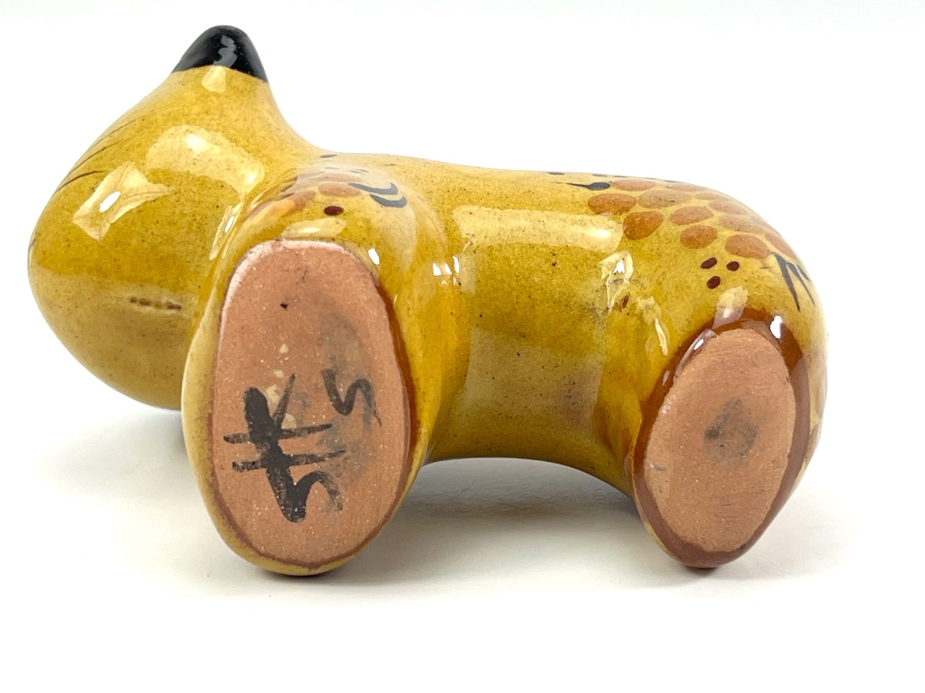 Figurines: Keramik Katzenfigur handbemalt – D'occasion à Zürich par Arche_Brockenhaus 7