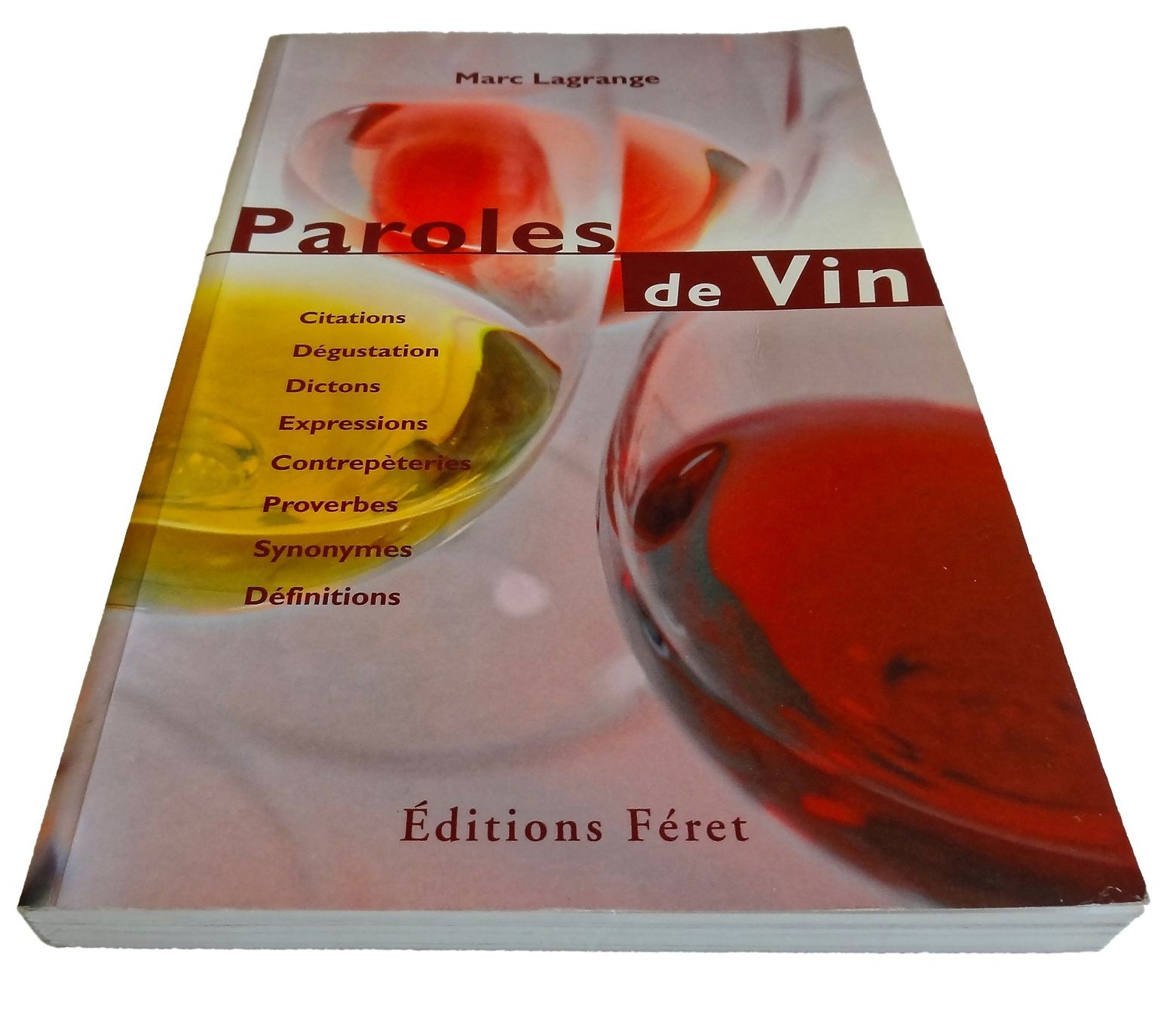 Libri: PAROLES DE VIN "Marc Lagrange" – Usato da Onex venduto da gonsla 3