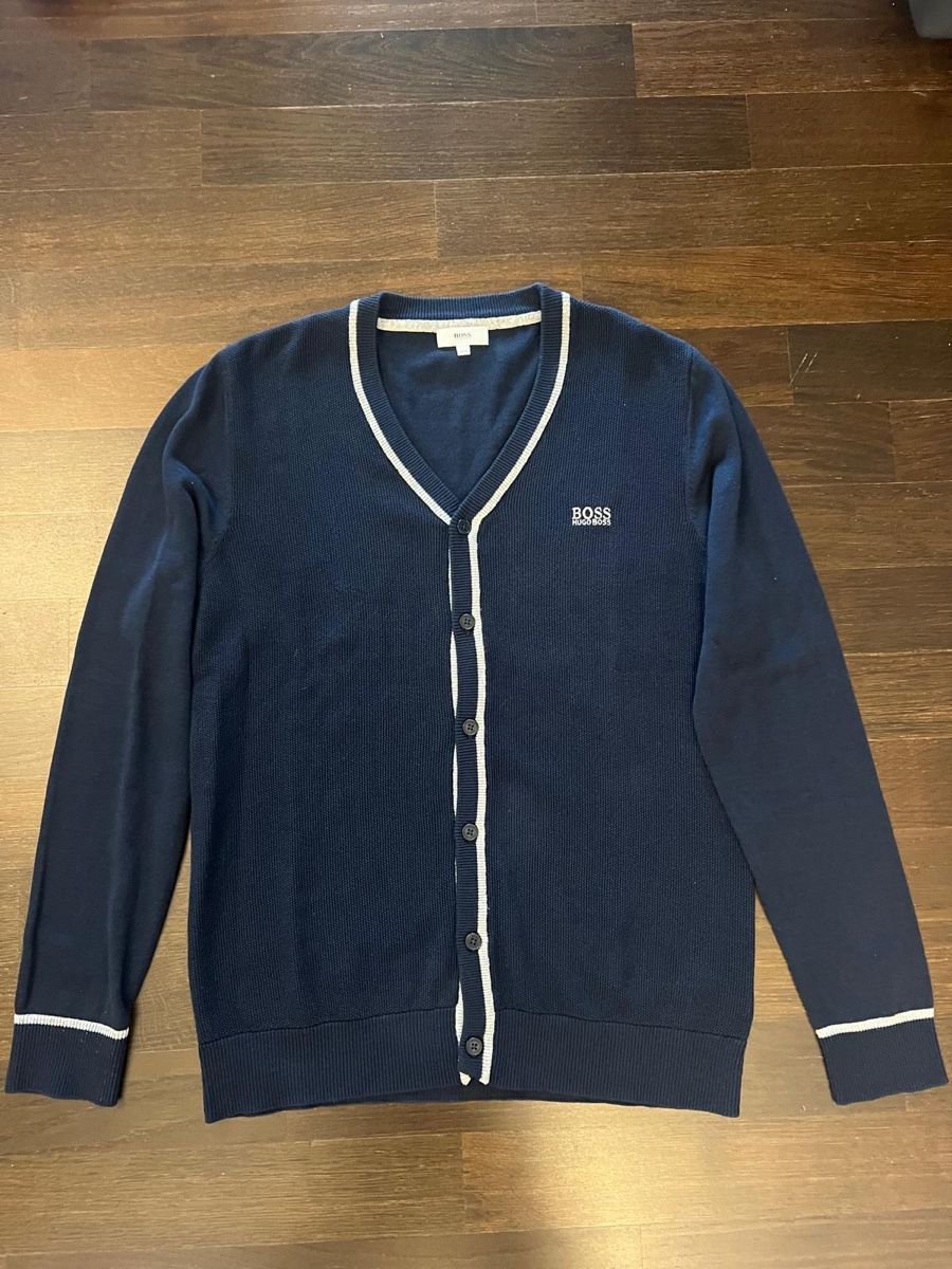 Hugo Boss Maglioni & Felpe: Herren Strickjacke BOSS Grösse 14 S – Usato da Zug venduto da kuz_t62z