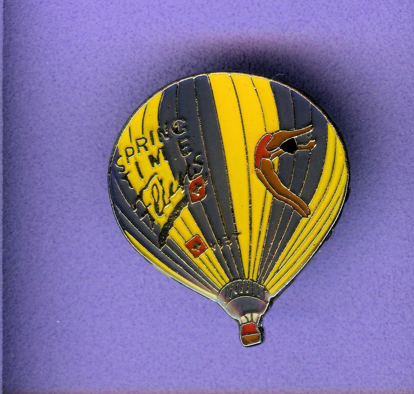 Placchette & Badge: Heissluftballon   SPRING TIME Flims – Usato da Winterthur venduto da Sammleroase