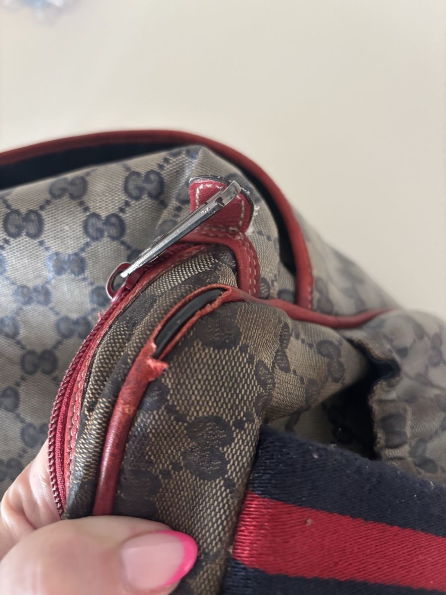 Gucci Taschen: Gucci Wickeltasche stark gebraucht – Gebraucht aus Höri von Celine.11 2