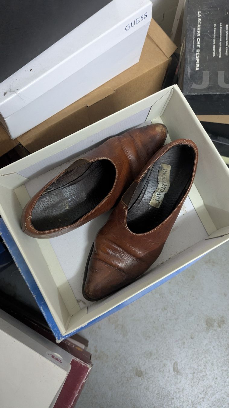 Scarpe da uomo: PAOLA FERRARI Schuhe braun – Usato da Morgarten venduto da rra_jvw7