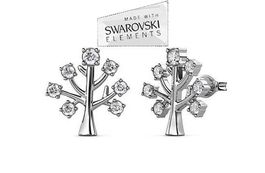 Ohrstecker Baum des Lebens  mit Swarovski Elements