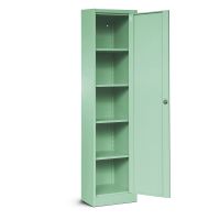 Aktenschrank Büroschrank 185x45x40cm - Pastellgrün