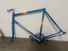 Peugeot Velo Rahmen Rennvelo Blau