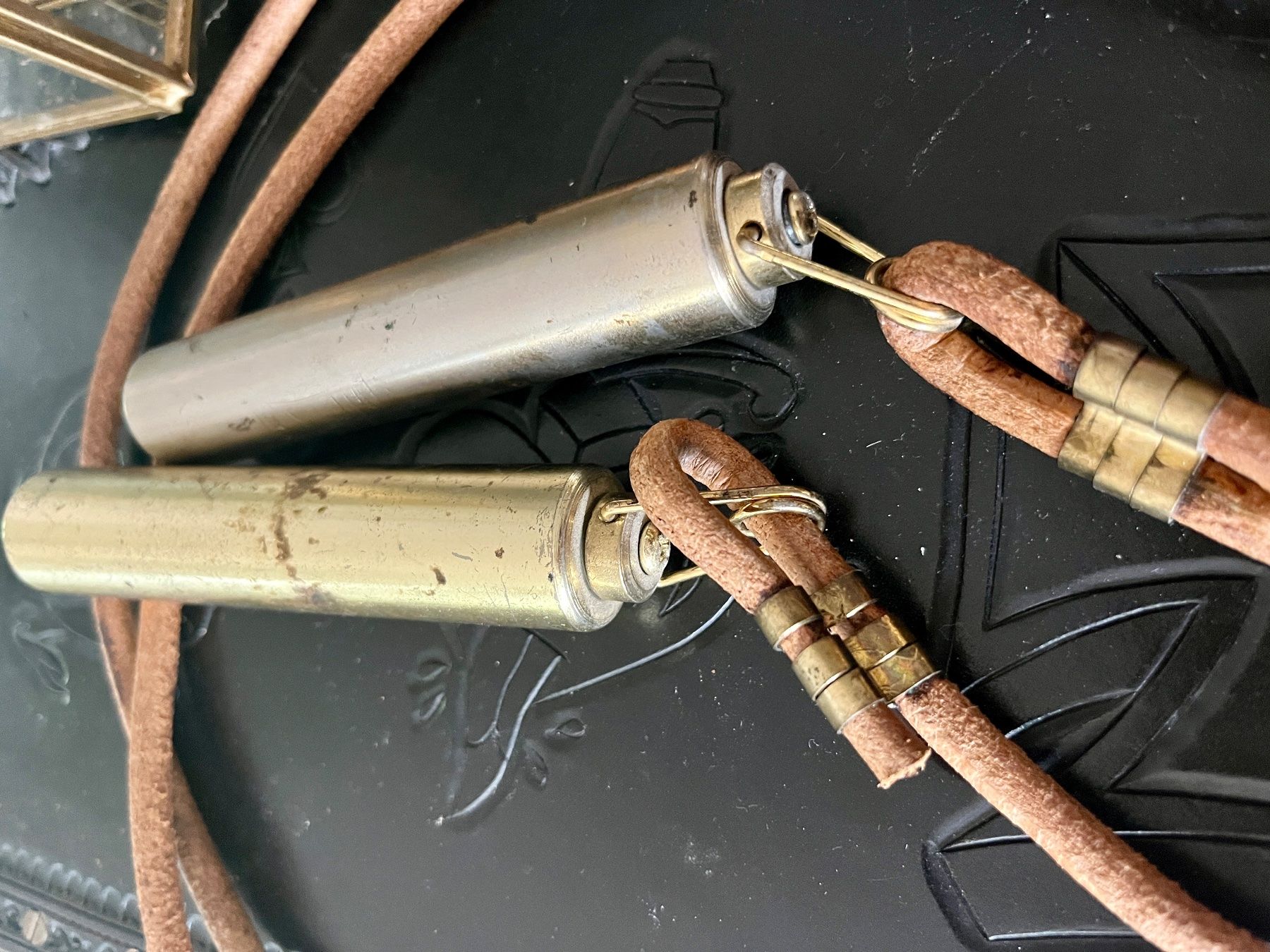 Hometrainer: Leather skipping rope – Neu (gemäss Beschreibung) aus Arbon von v.m.h 1