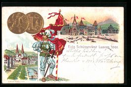 Litho Luzern, Eidg. Schützenfest, Einga