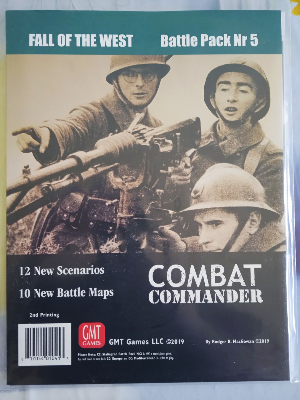 Jeux: Combat Commander Fall of the West Battle Pack 5 – Neuf (Voir description) à Rudolfstetten par AVPRS