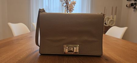 Beige Furla Tasche