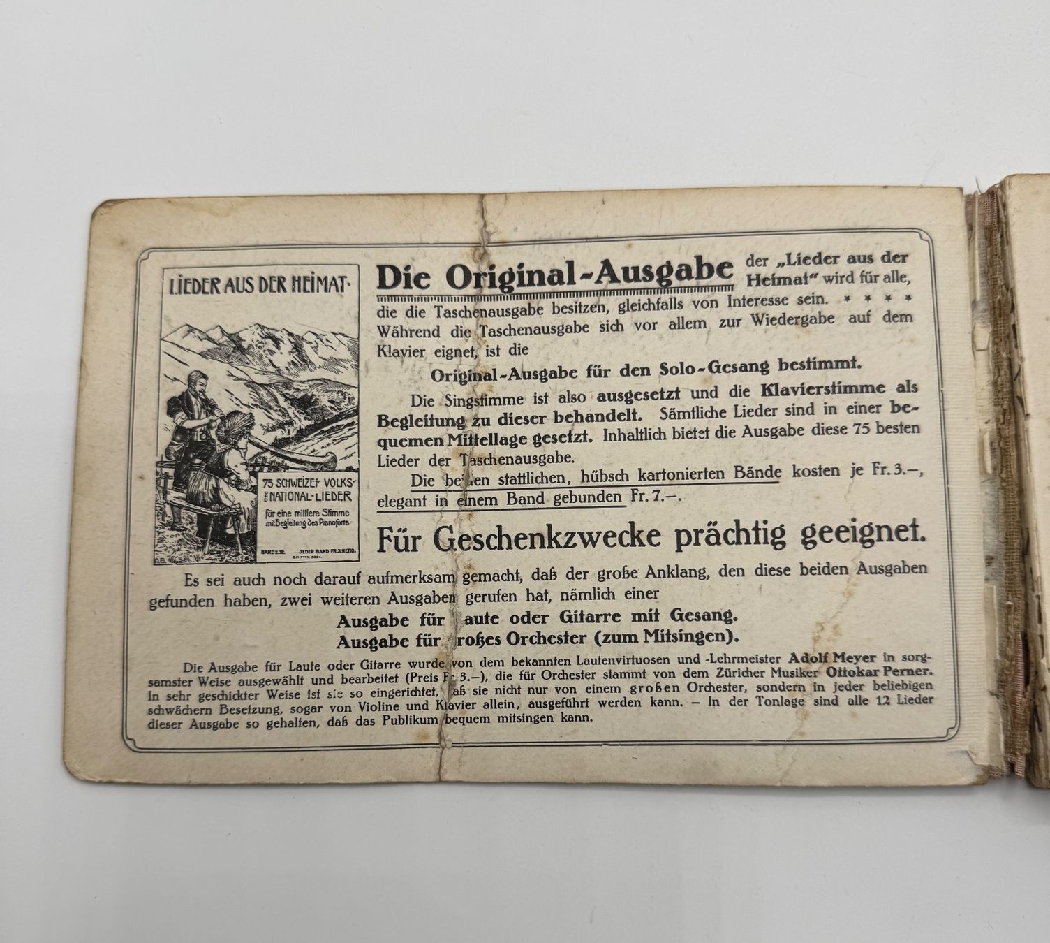 Libri: Alte Schweizer Lieder, Taschenausgabe – Usato da Sachseln venduto da BONATI01 2