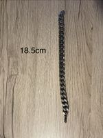 Edelstahl Panzerkette, 18.5cm - Top Zustand!