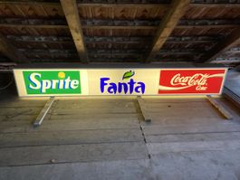 Leuchtreklame Tafel