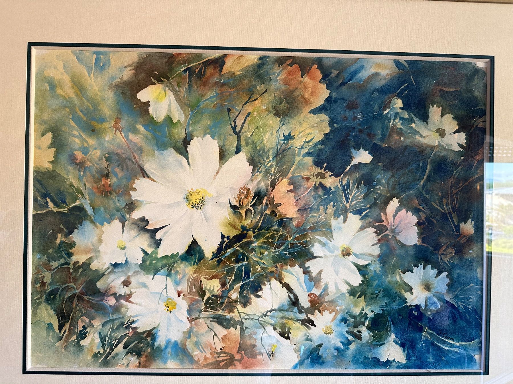 Dipinti: Aquarelle signée S Carron – Usato da Lausanne venduto da artnouveau04 1