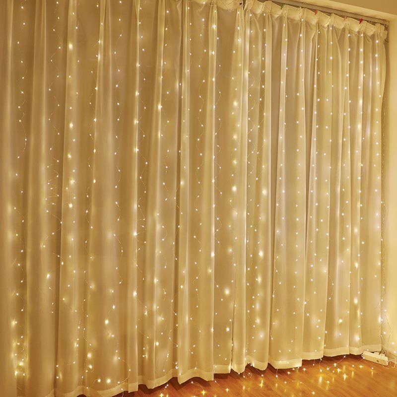 Ghirlande e barre luminose: 300 LED Lichterkette  3x3meter warmweiss – Nuovo (secondo la descrizione) da Kirchdorf AG venduto da Apost008 7