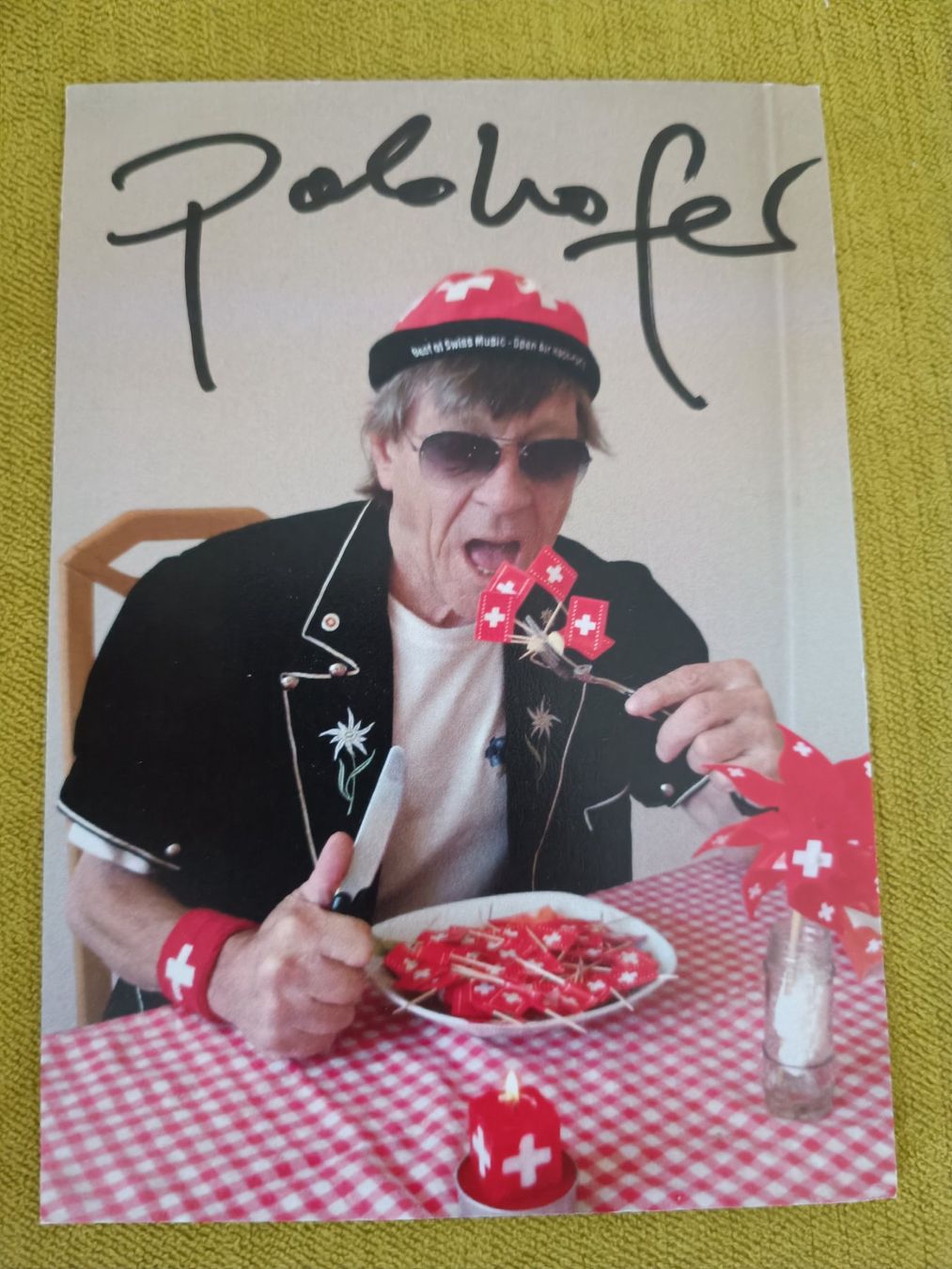Autografi: Polo Hofer - handsigniert – Usato da Menziken venduto da Artographs