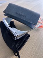 Gletscherbrille Glacier weiss mit Etui sehr guter Zustand