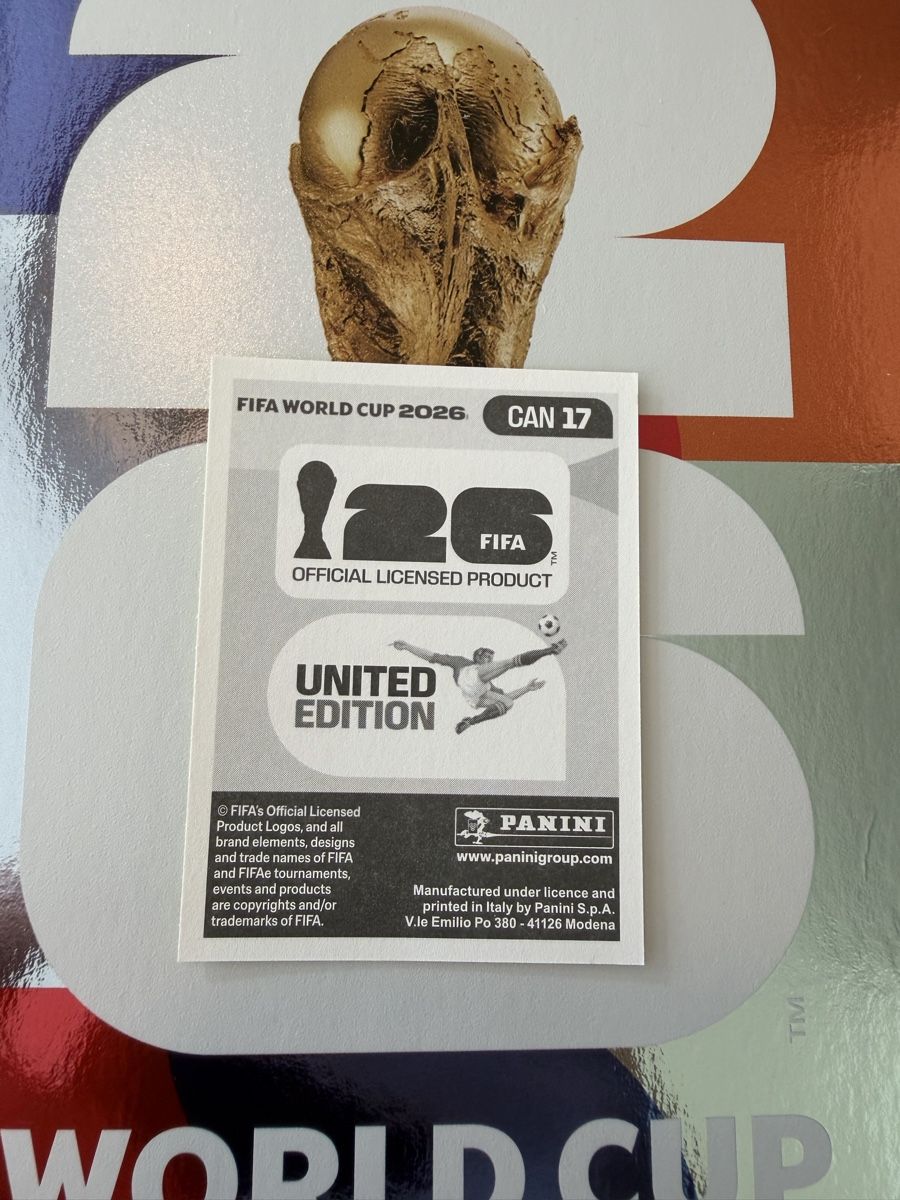 Panini Carte collezionabili: Panini Fifa World Cup 2026 - CAN 17 – Nuovo (secondo la descrizione) da Zürich venduto da Panini67 1