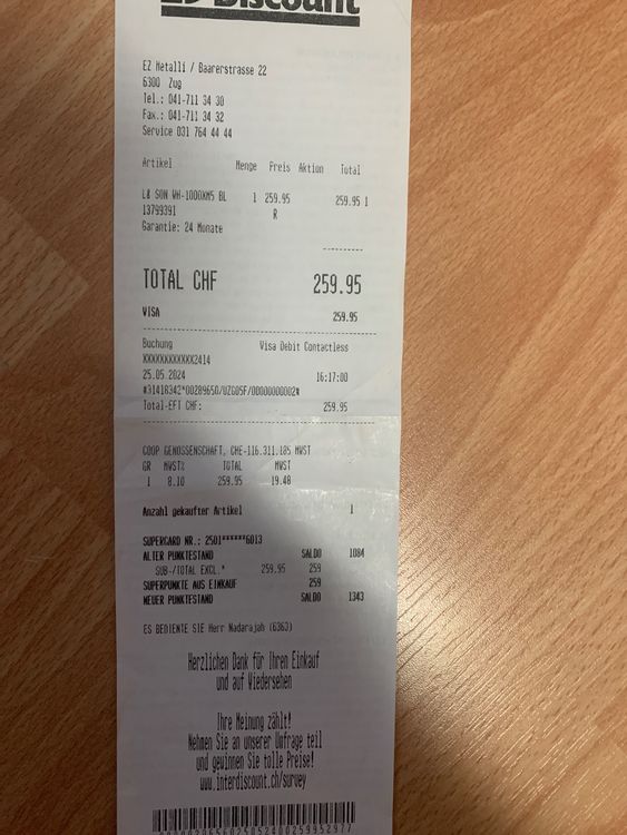 Sony Kopfhörer: Inkl Versand / Garantie - Kopfhörer Sony WH-1000XM5 -wie Neu – Neu (gemäss Beschreibung) aus Zug von kat_kvw7 3