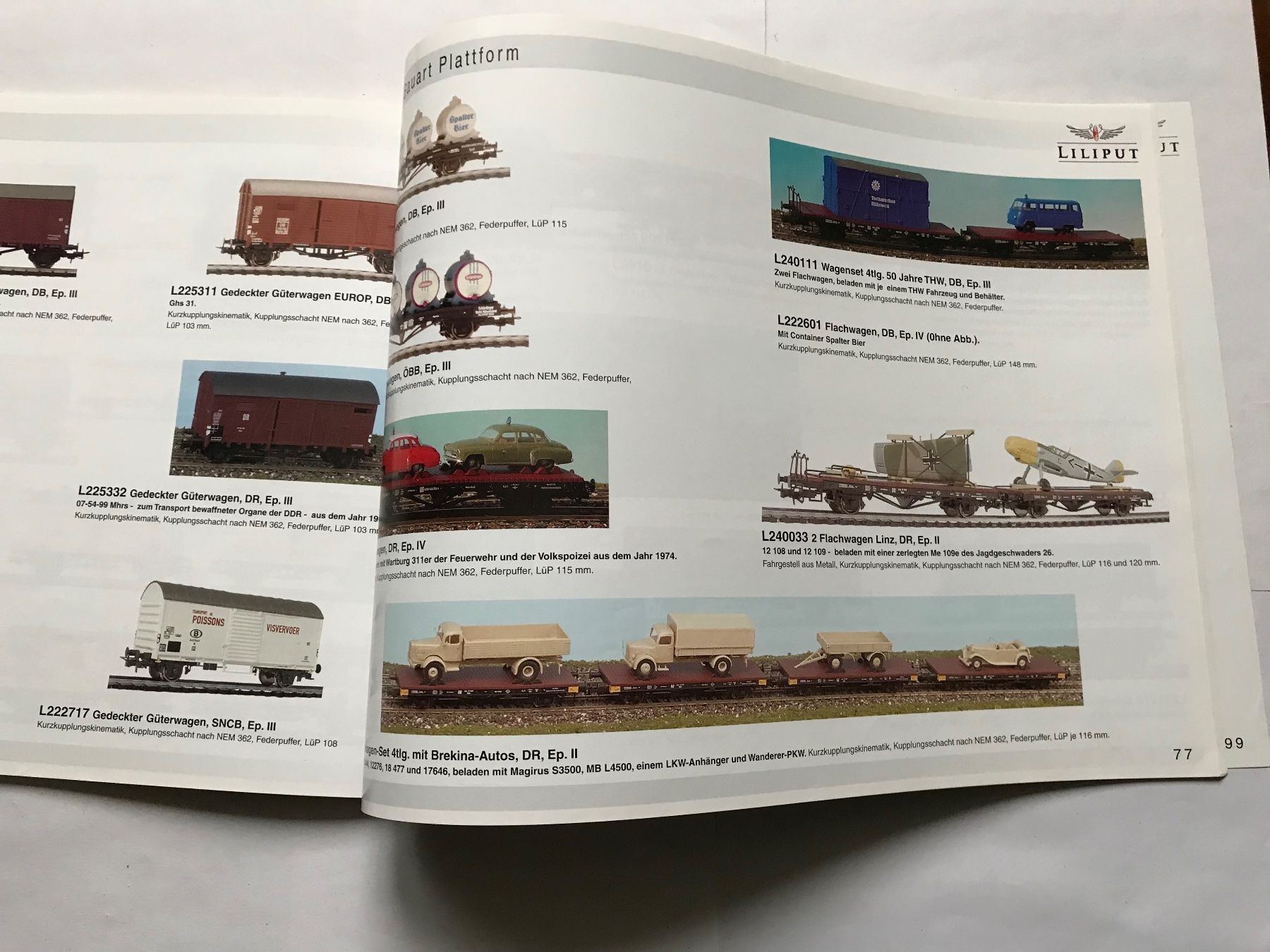 Liliput Modellini di ferrovie: liliput katalog 2003 – Usato da liestal venduto da makai05 4