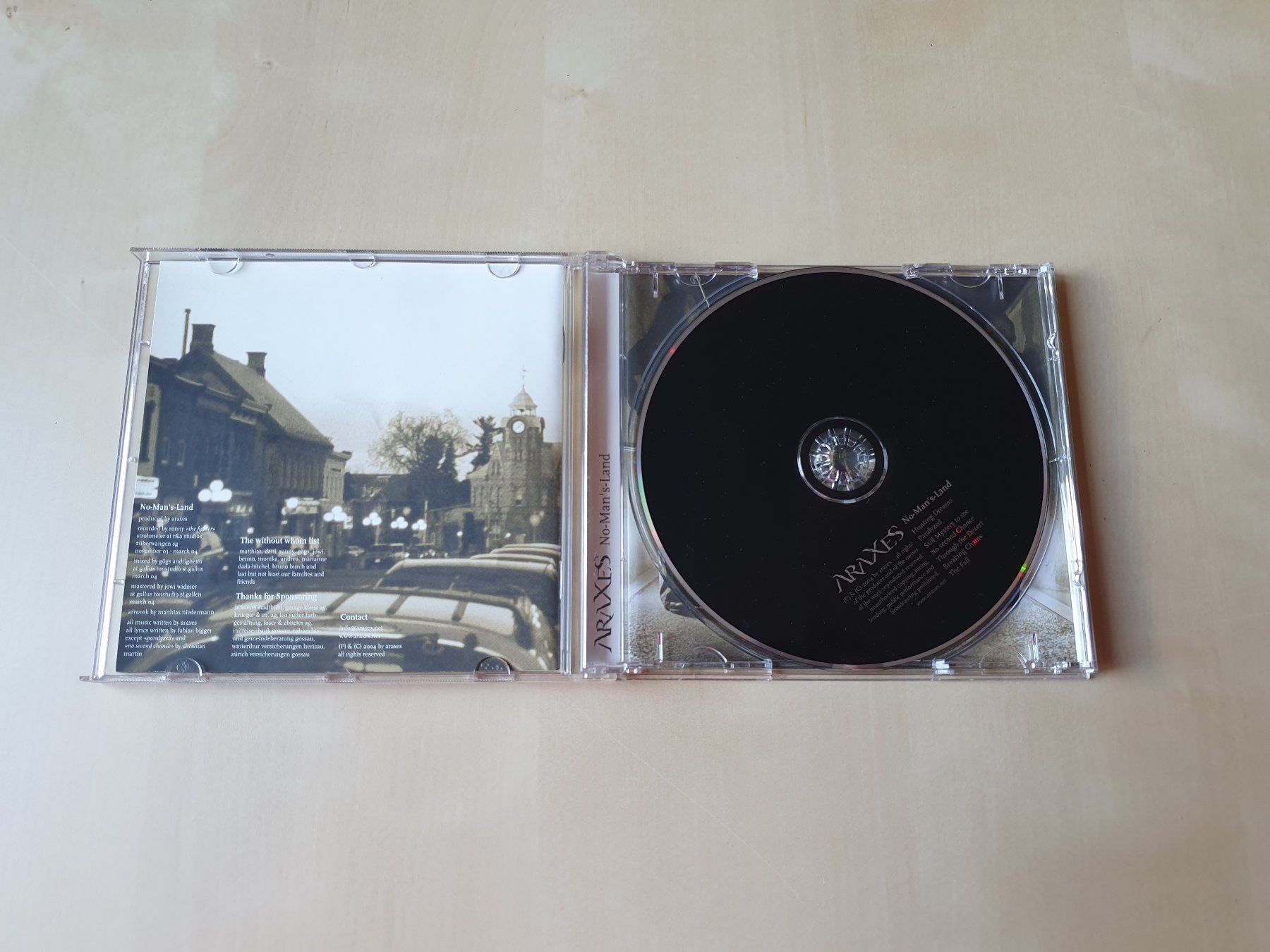 CD: Araxes No-Mans-land – Usato da Stansstad venduto da collectorsshop 2