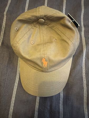 Polo Ralph Lauren Cap olivgrün Baumwolle neu mit Etikett