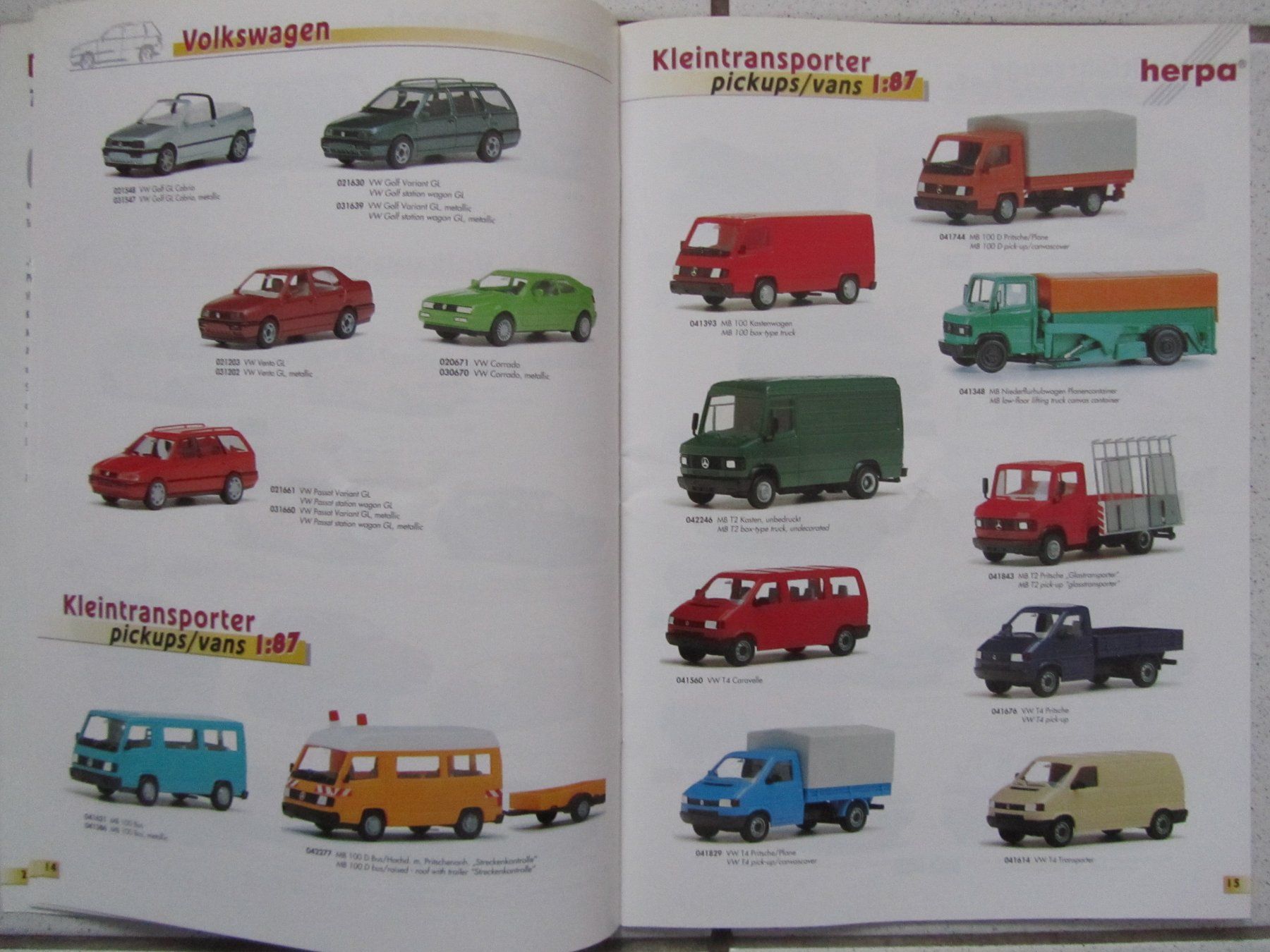 Herpa Modellautos: herpa, Automodell-Katalog 1995 – Gebraucht aus Weiningen ZH von dietsch57 3