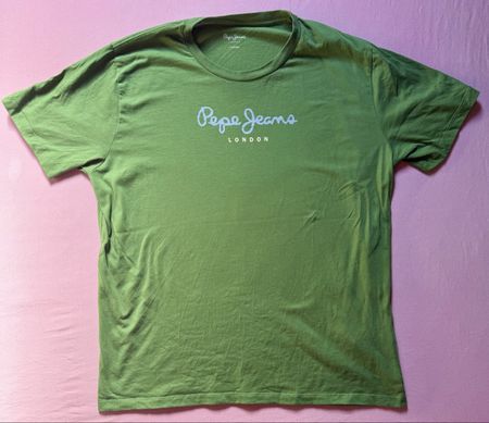 T-shirt Pepe Jeans London - Vert - Taille L - Excellent état