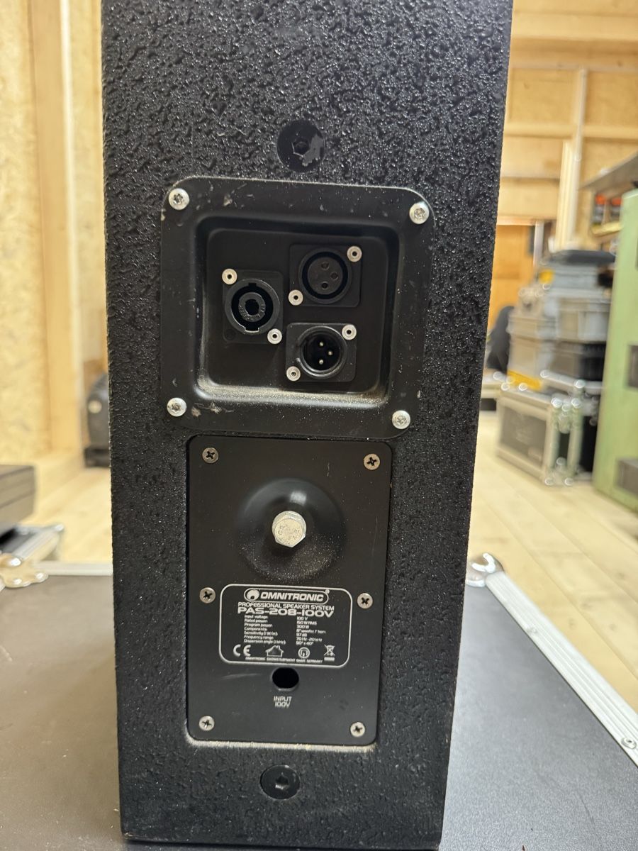 Lautsprecher: Omnitronic PAS-208-100 Lautsprecher – Gebraucht aus Goldingen von DDietziker 1
