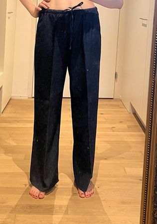 Damen Jeans Hose dunkelblau Grösse M guter Zustand