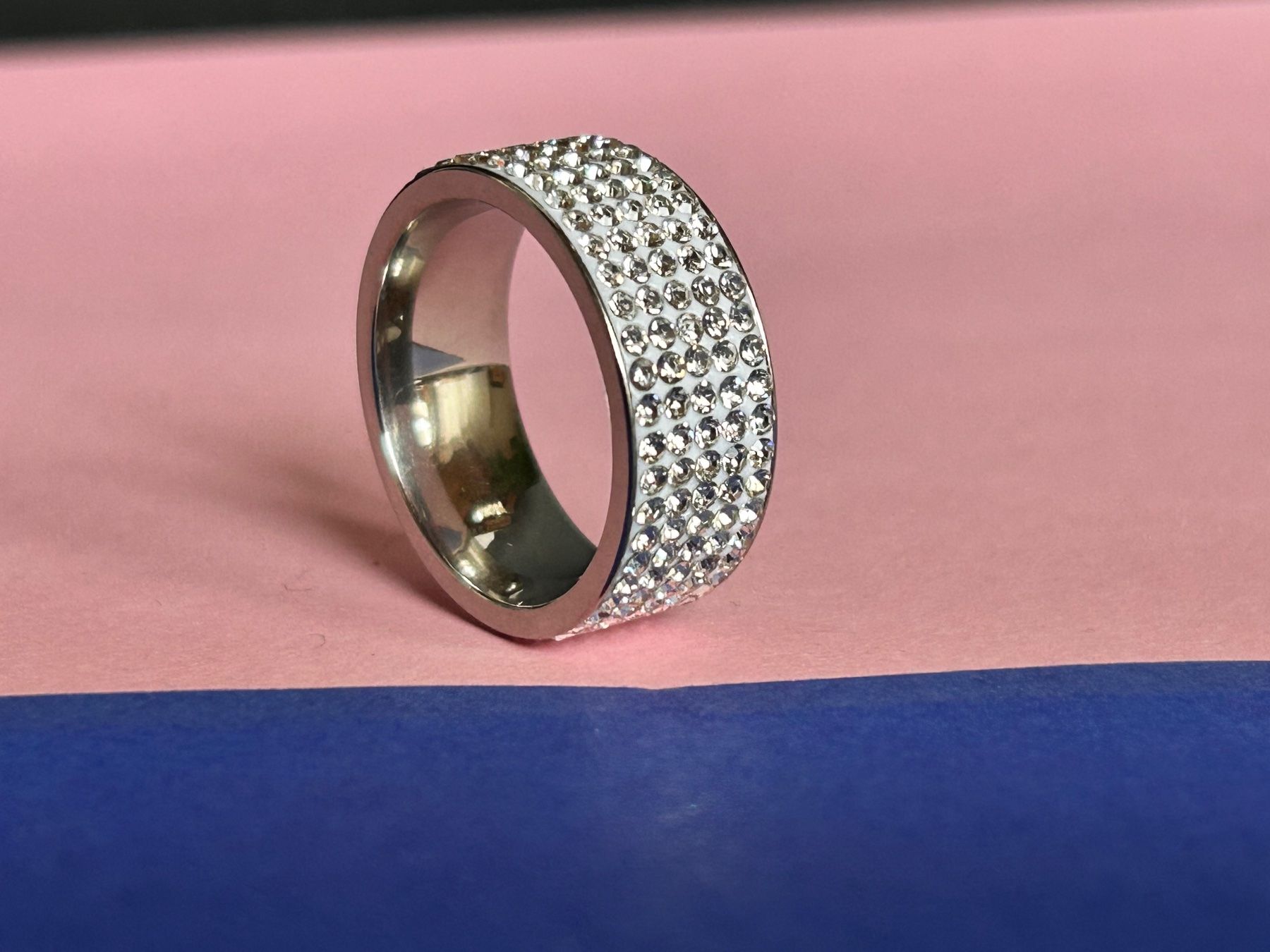 Ringe: Ring silbern Steinkranz konstant(54.5) – Neu und originalverpackt aus Laufen von Bellebellezza 1