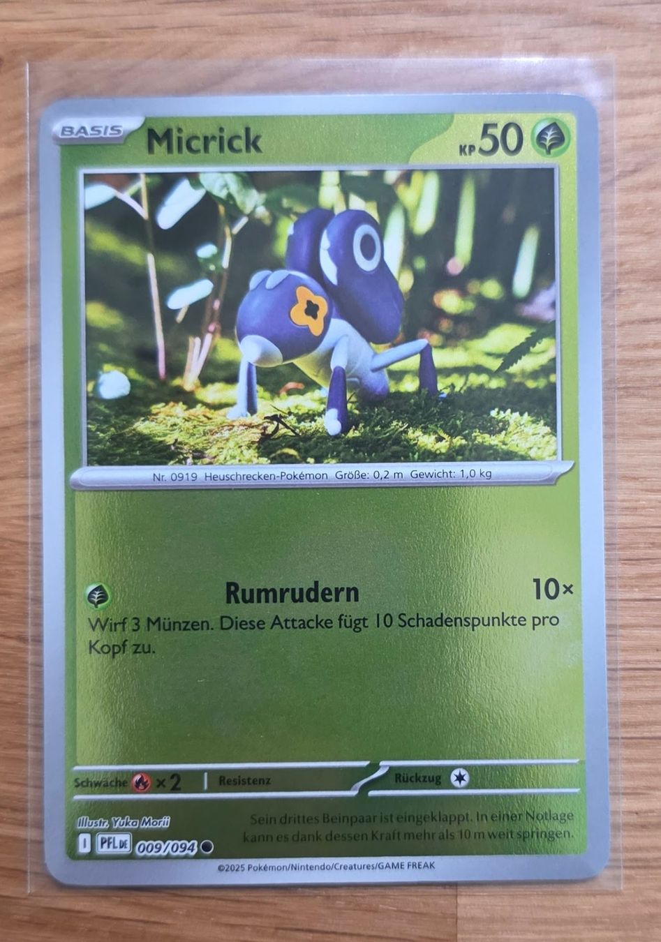 Pokémon Carte collezionabili: Micrick 009/094 – Nuovo (secondo la descrizione) da Arbon venduto da Twist05