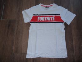 T-shirt Fortnite blanc taille M 140cm