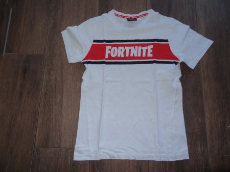 T-shirt Fortnite blanc taille M 140cm