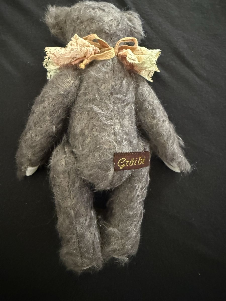 Statuette: Handgemachter Gröibi Teddybär – Nuovo e nell'imballaggio originale da Landquart venduto da vision22850 2