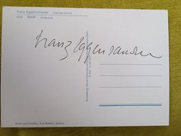 Franz Eggenschwiler - Kunst