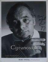Burt Young (1940-2023) Schauspieler - sign. Grossfoto  ROCKY