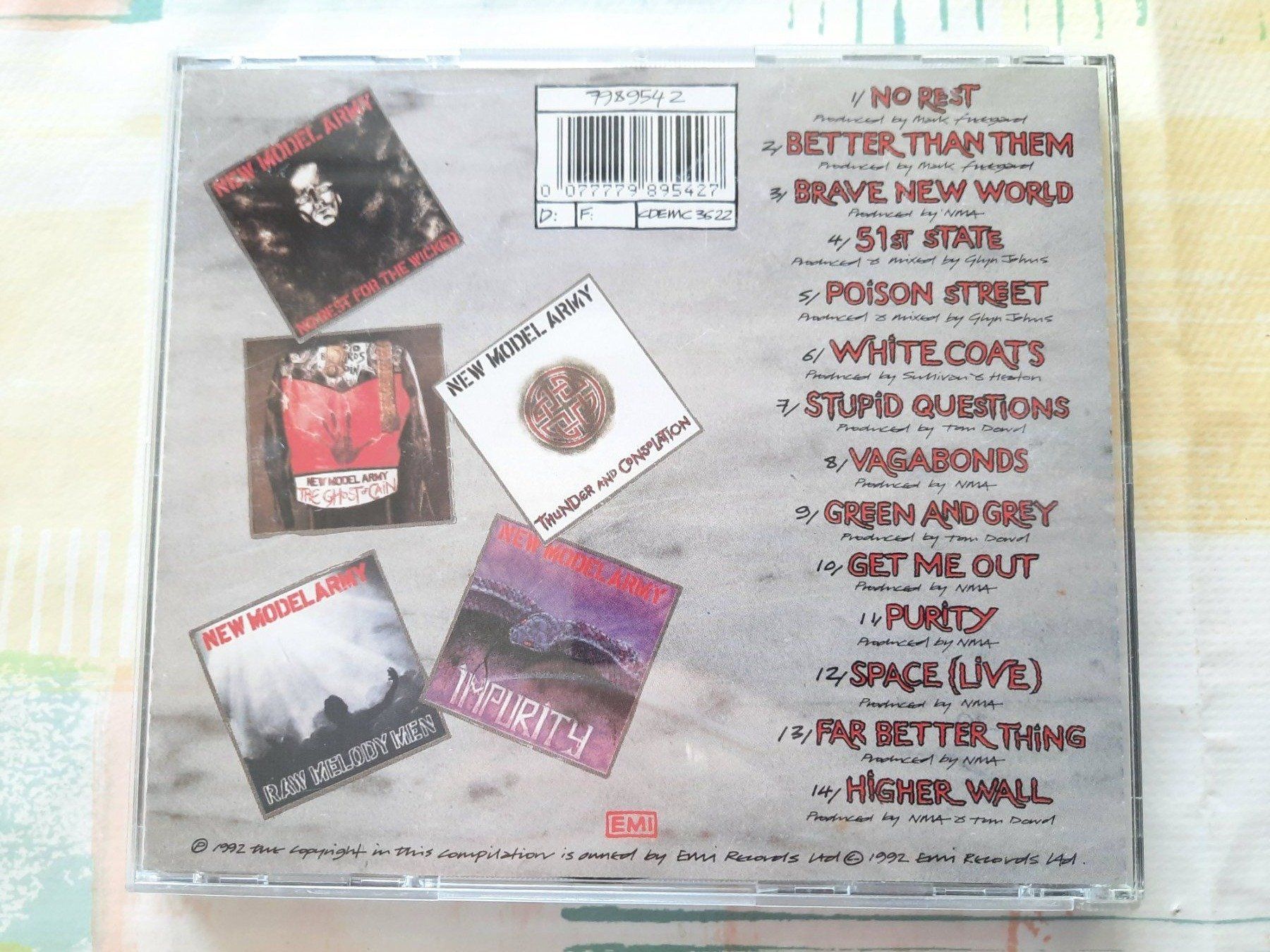 CD: CD New Model Army - History The singles 85 -91 – Usato da Pully venduto da bro_n52j 1