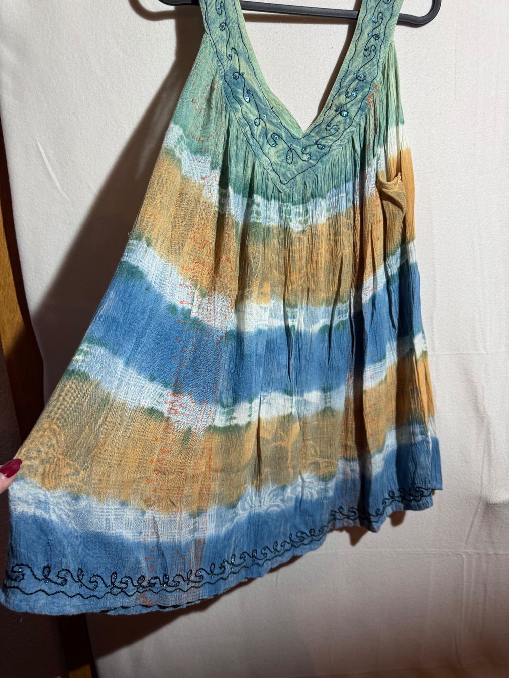 Vestiti: Kleid von Batik Town Gr. L/XL – Usato da Grosswangen venduto da SALE_SALE_SALE 1