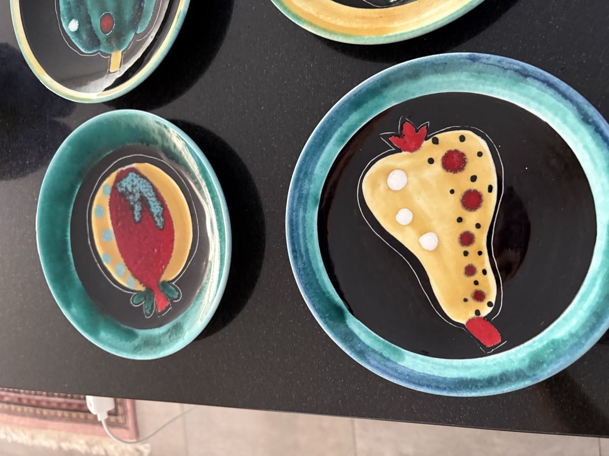 Assiettes: 6handgefertigte Teller – D'occasion à Siglistorf par chrugi61 1