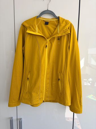 Fleecejacke Schöffel gelb Grösse 38 guter Zustand