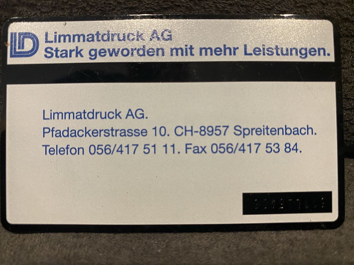 Telefon- & Taxkarten: P-Taxcard – Gebraucht aus Lausanne von babacard10 1