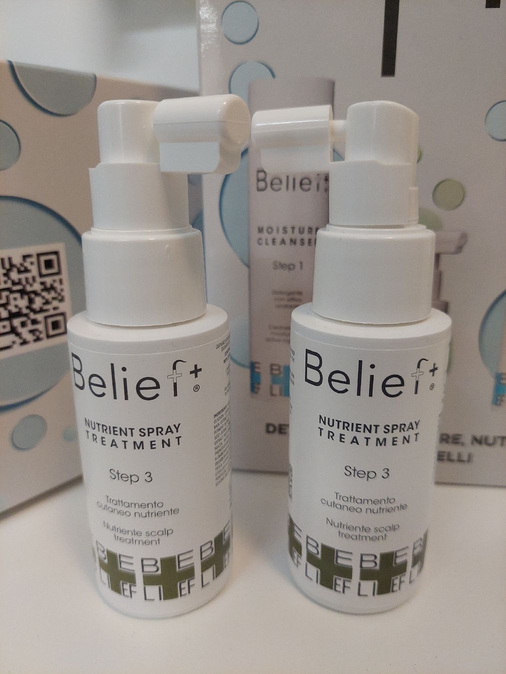 Haarschmuck: Belief+ Nutrient Spray Treatment Step 3 – Neu und originalverpackt aus Bellinzona von Lorenna
