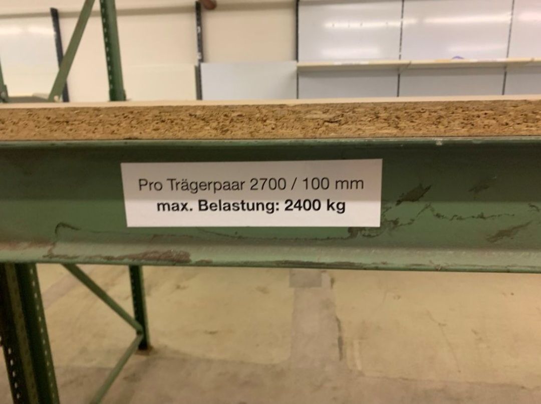 Regale: 6 Schwerlastregale mit 1 Ebene – Gebraucht aus Rickenbach ZH von Insider-Boerse 2