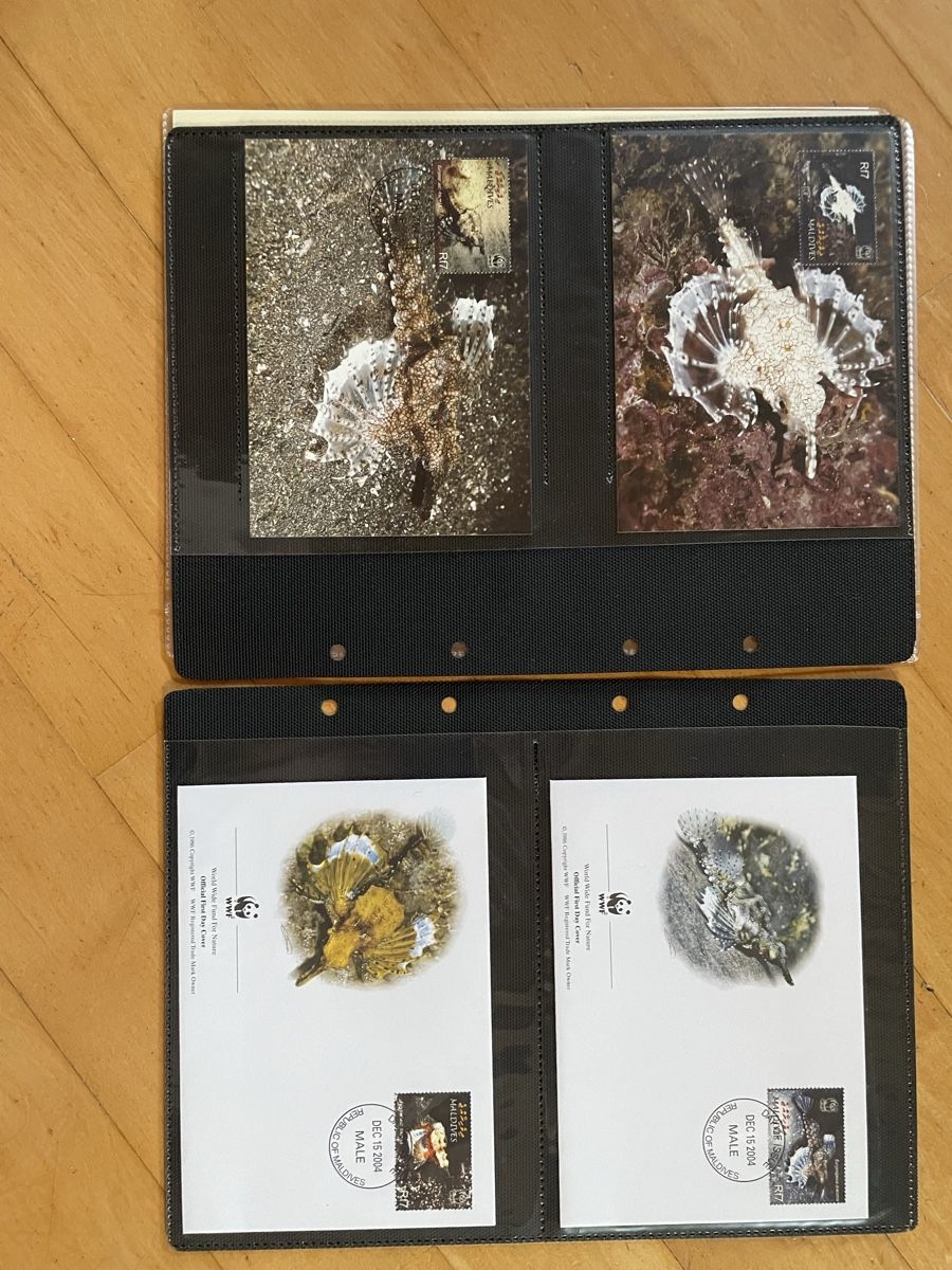 Tous les timbres: WWF Set "Der Flügelrossfisch" – D'occasion à Altdorf UR par mic_z8bj 4